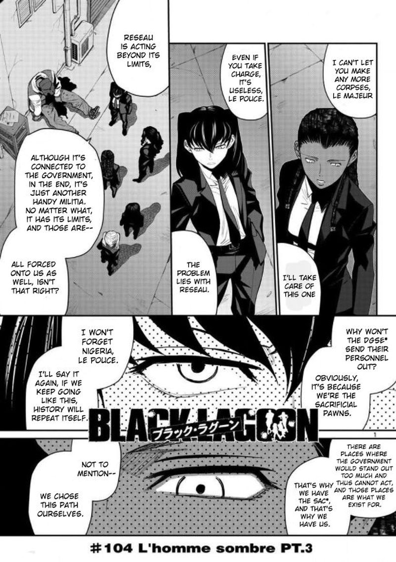 Read Black Lagoon Chapter 104 Mymangalist