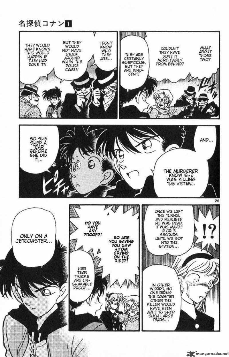 Read Detective Conan Chapter 1 The Heisei Holmes - Page 28 For Free In The Highest Quality