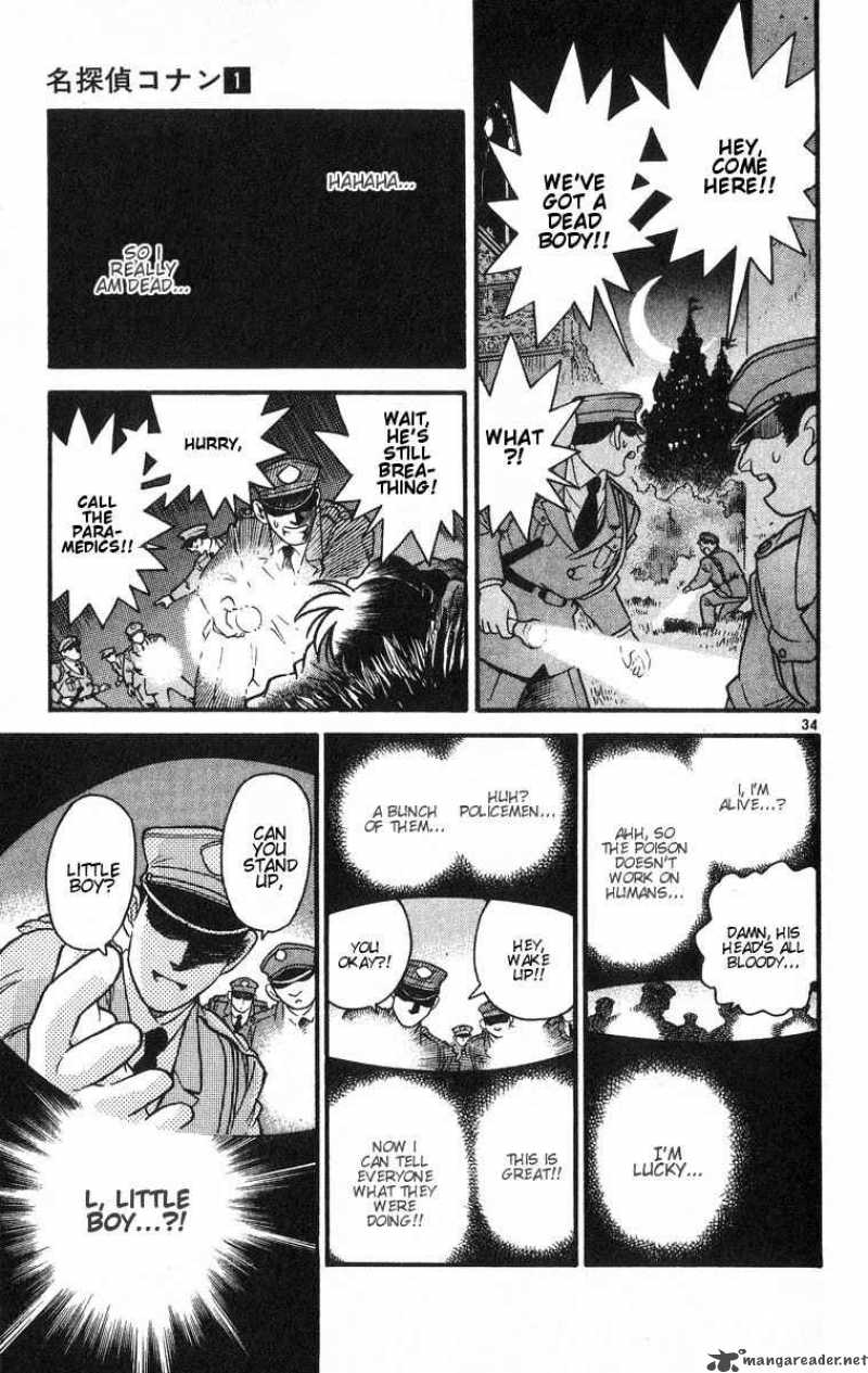 Read Detective Conan Chapter 1 The Heisei Holmes - Page 36 For Free In The Highest Quality