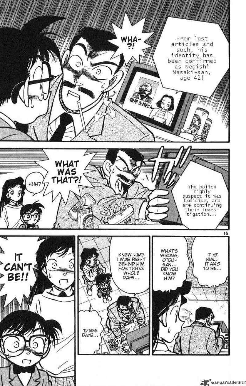 Read Detective Conan Chapter 10 A Lucrative Shadowing - Page 17 For Free In The Highest Quality