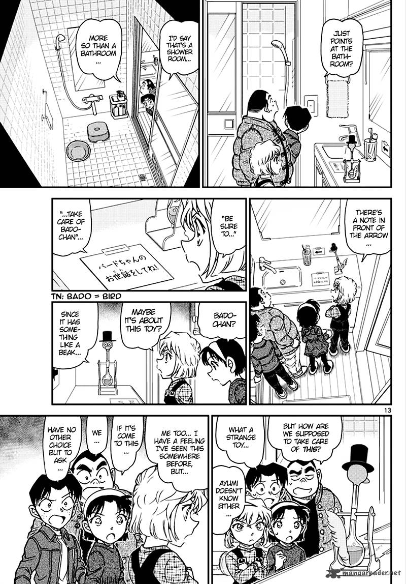 Read Detective Conan Chapter 1007 - Page 13 For Free In The Highest Quality