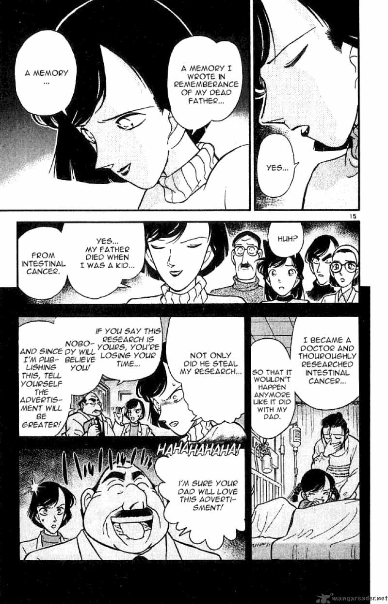 Read Detective Conan Chapter 101 A Talking Cloth - Page 15 For Free In The Highest Quality