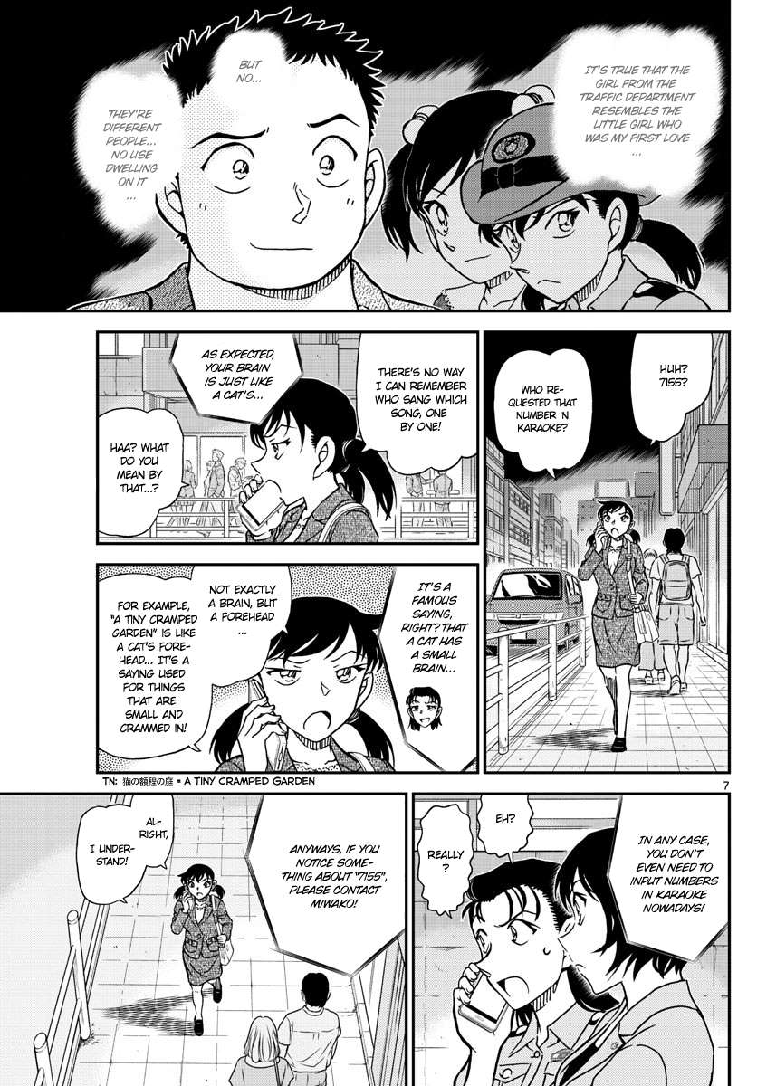 Read Detective Conan Chapter 1016 "no Parking" Sign - Page 8 For Free In The Highest Quality