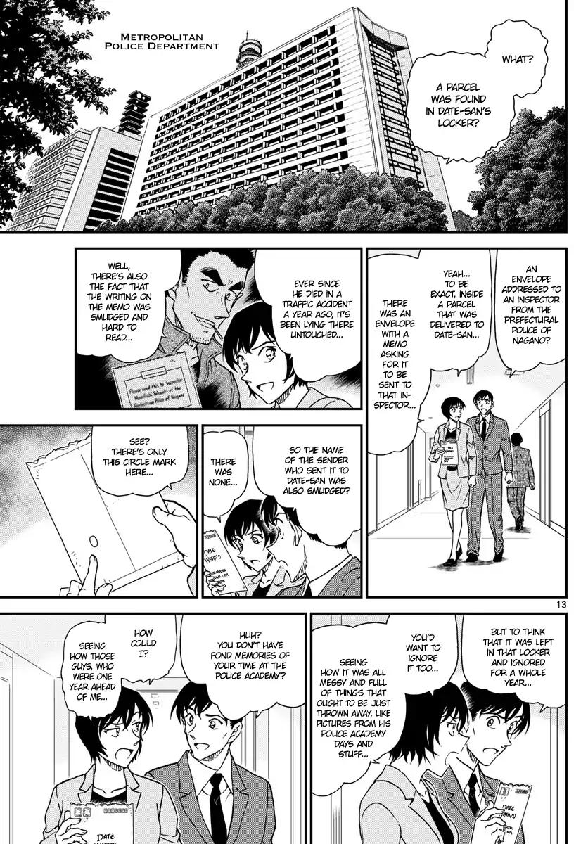 Read Detective Conan Chapter 1021 - Page 13 For Free In The Highest Quality