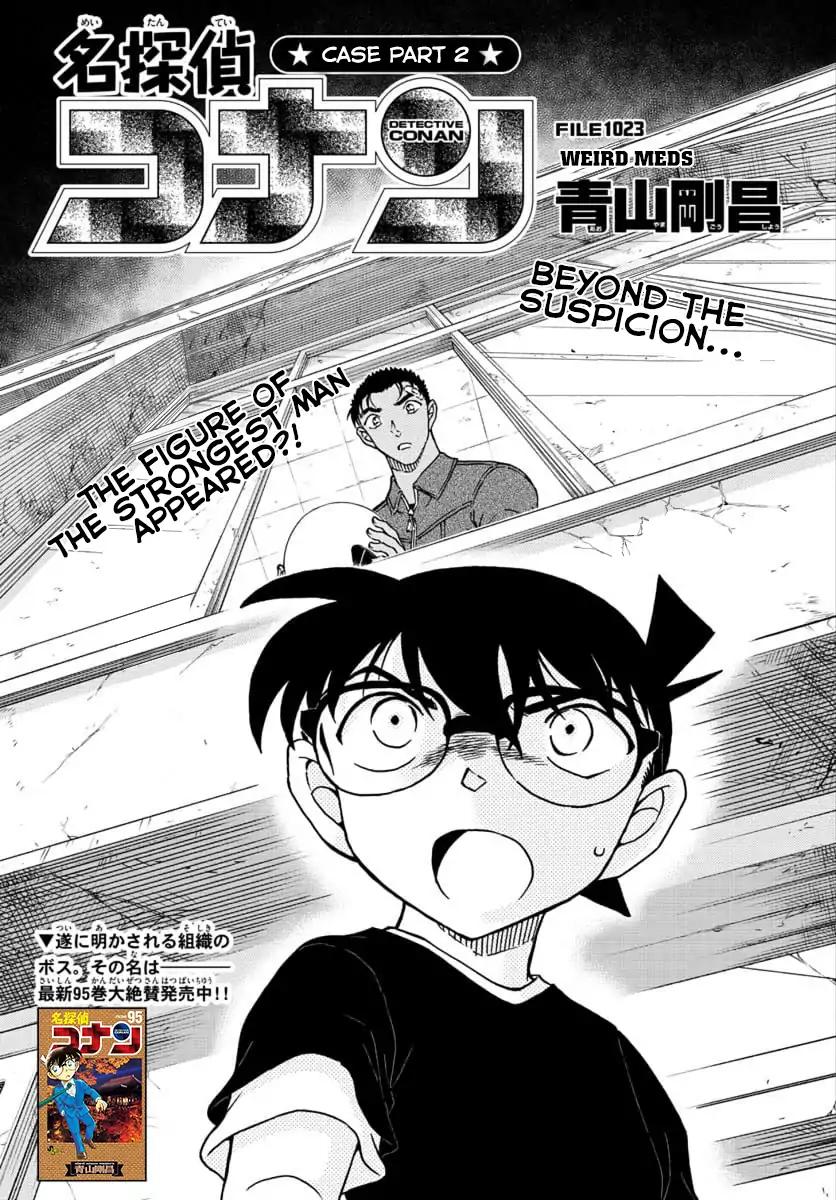 Read Detective Conan Chapter 1023 Weird Meds - Page 2 For Free In The Highest Quality