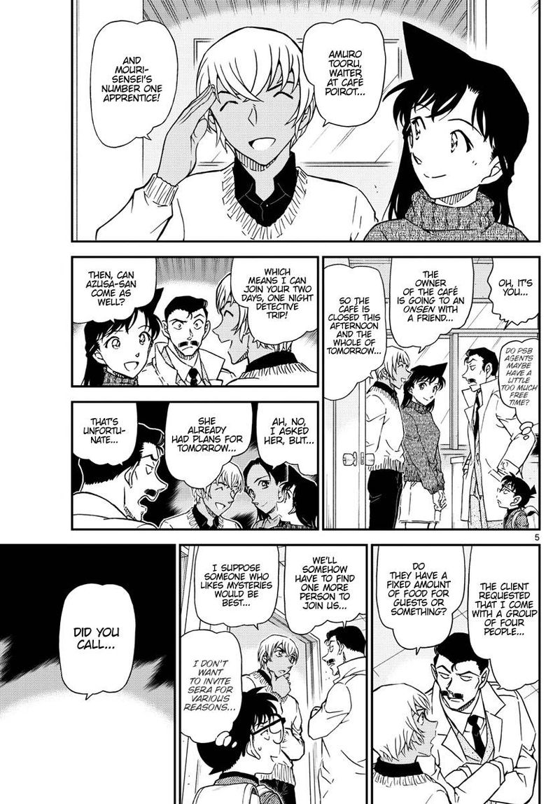 Read Detective Conan Chapter 1027 The Eyes of a Detective - Page 5 For Free In The Highest Quality