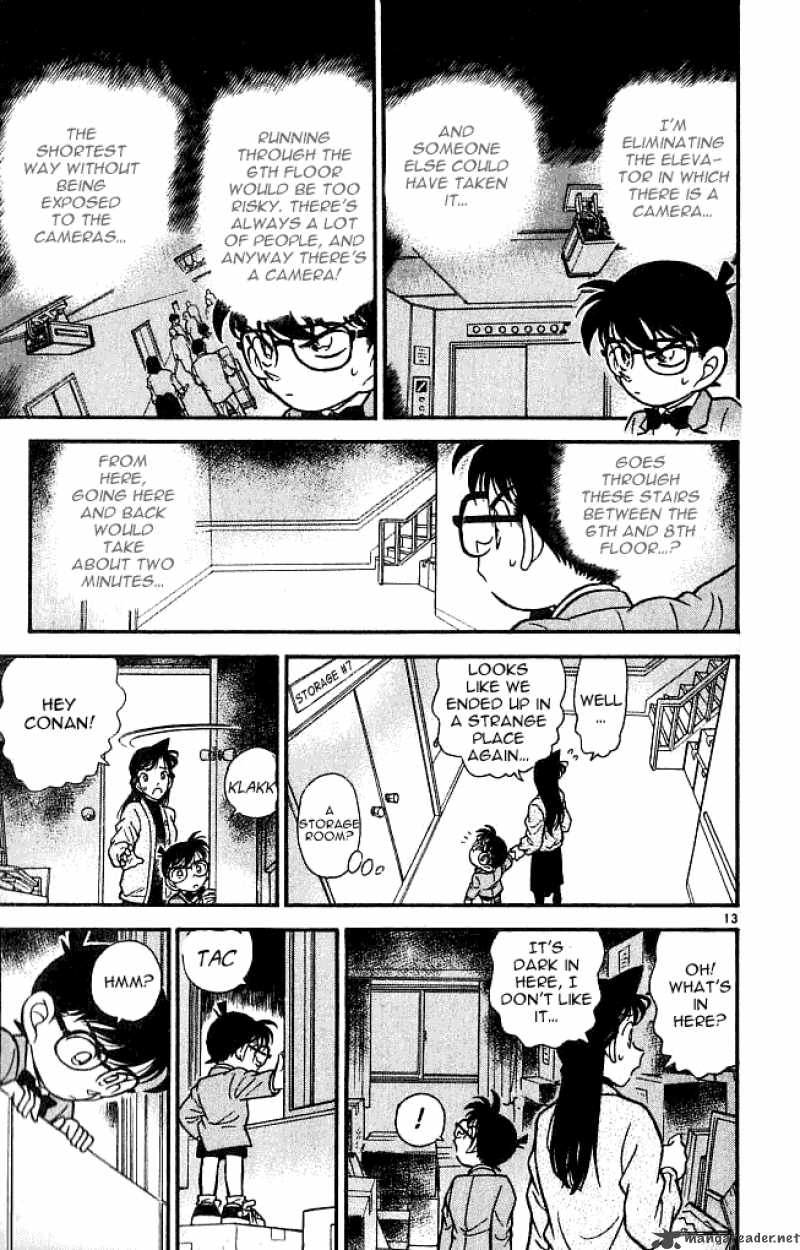 Read Detective Conan Chapter 103 An Imaginary Itinerary - Page 13 For Free In The Highest Quality