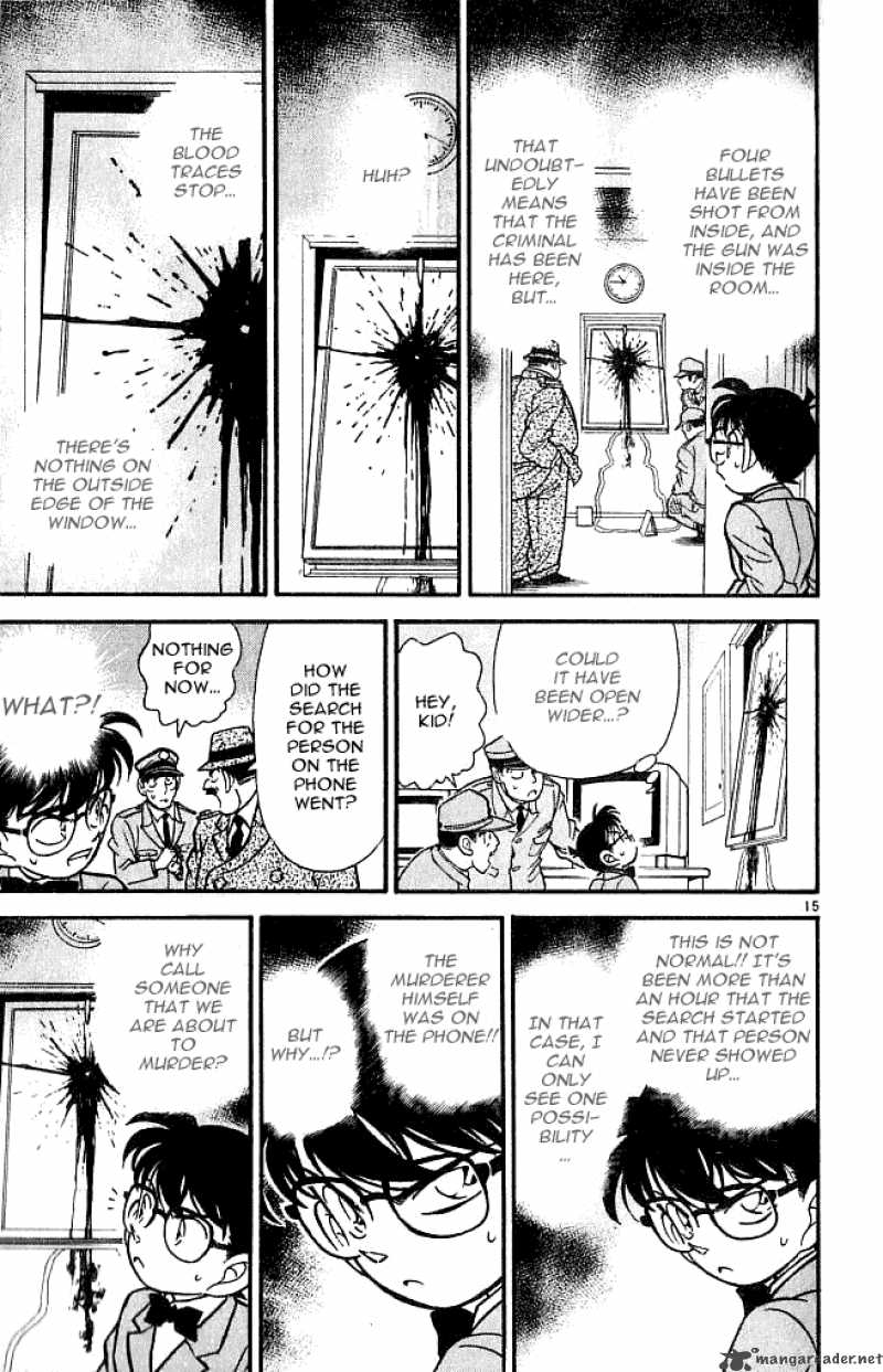 Read Detective Conan Chapter 103 An Imaginary Itinerary - Page 15 For Free In The Highest Quality
