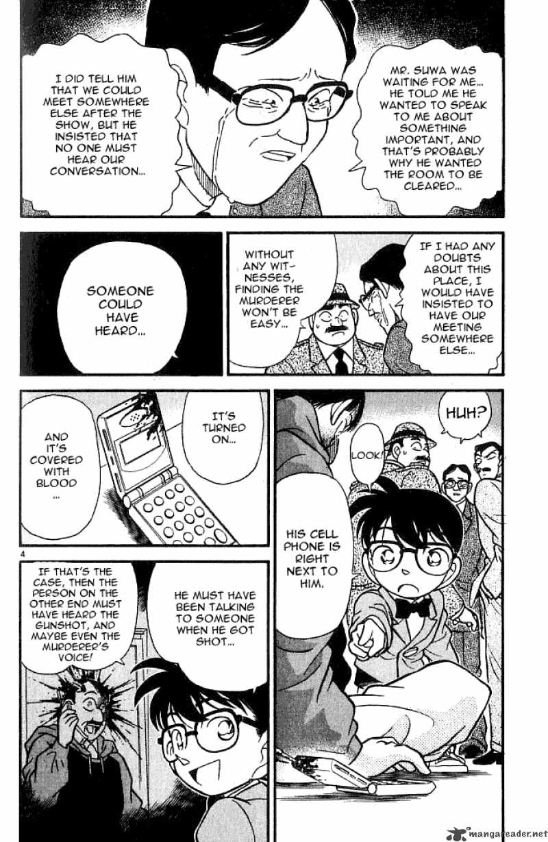 Read Detective Conan Chapter 103 An Imaginary Itinerary - Page 4 For Free In The Highest Quality