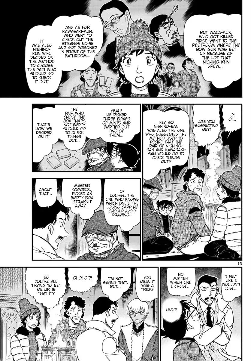 Read Detective Conan Chapter 1030 - Page 13 For Free In The Highest Quality