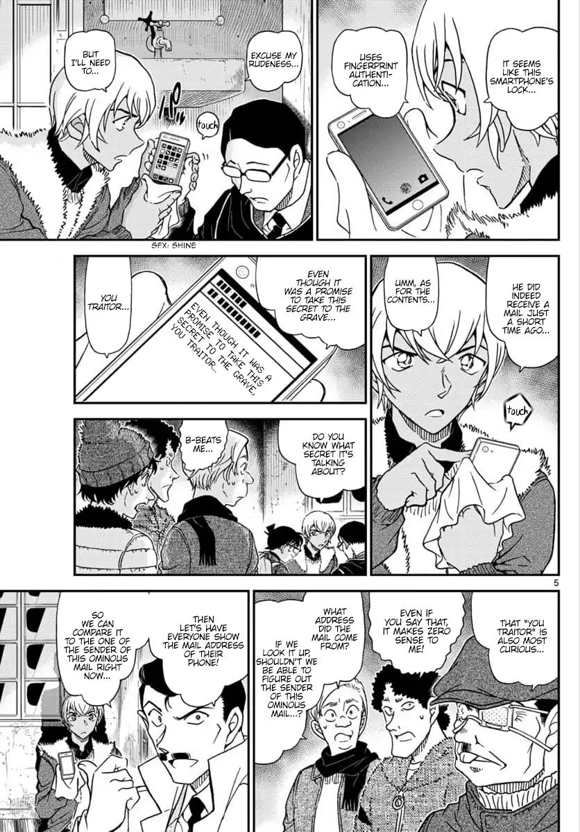 Read Detective Conan Chapter 1030 Just Like You... - Page 5 For Free In The Highest Quality