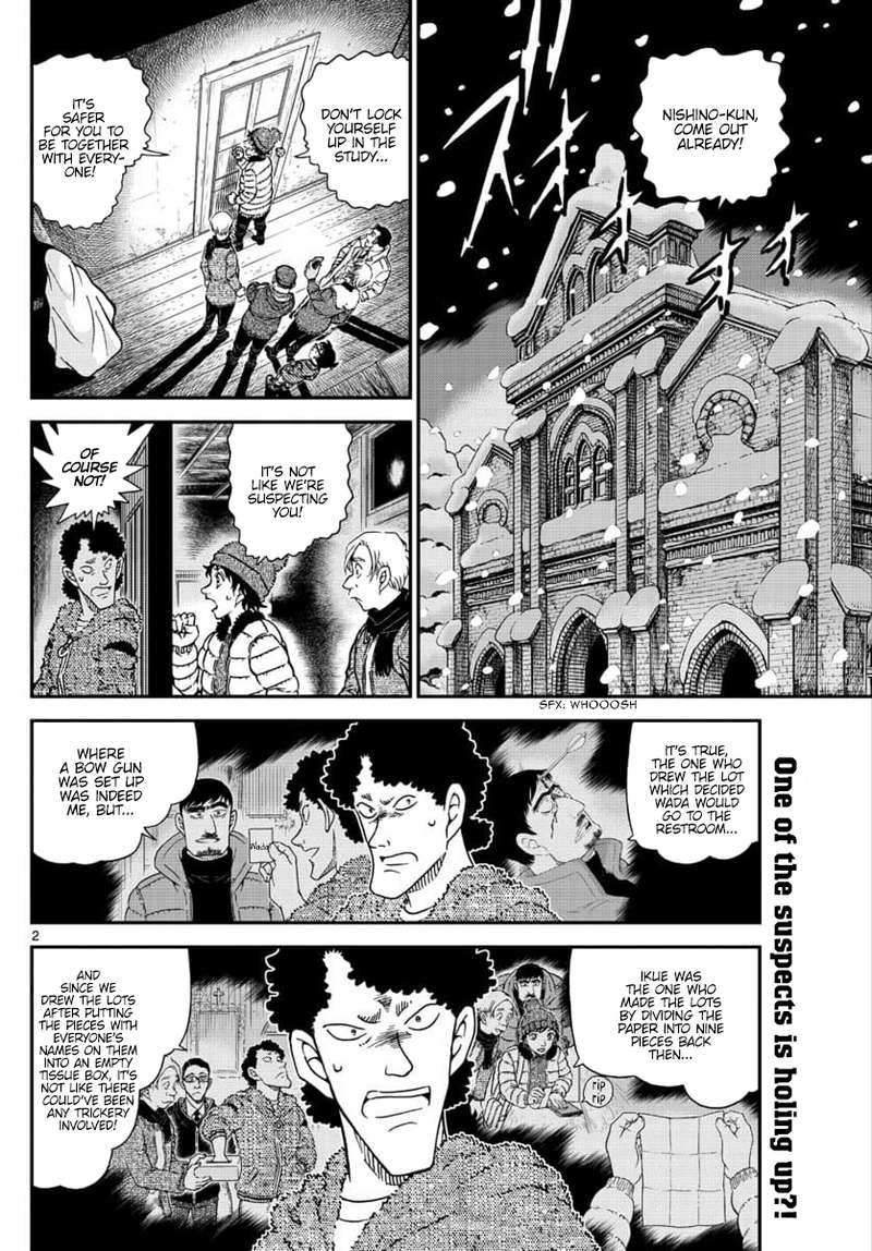 Read Detective Conan Chapter 1031 A Dangerous Feeling - Page 2 For Free In The Highest Quality