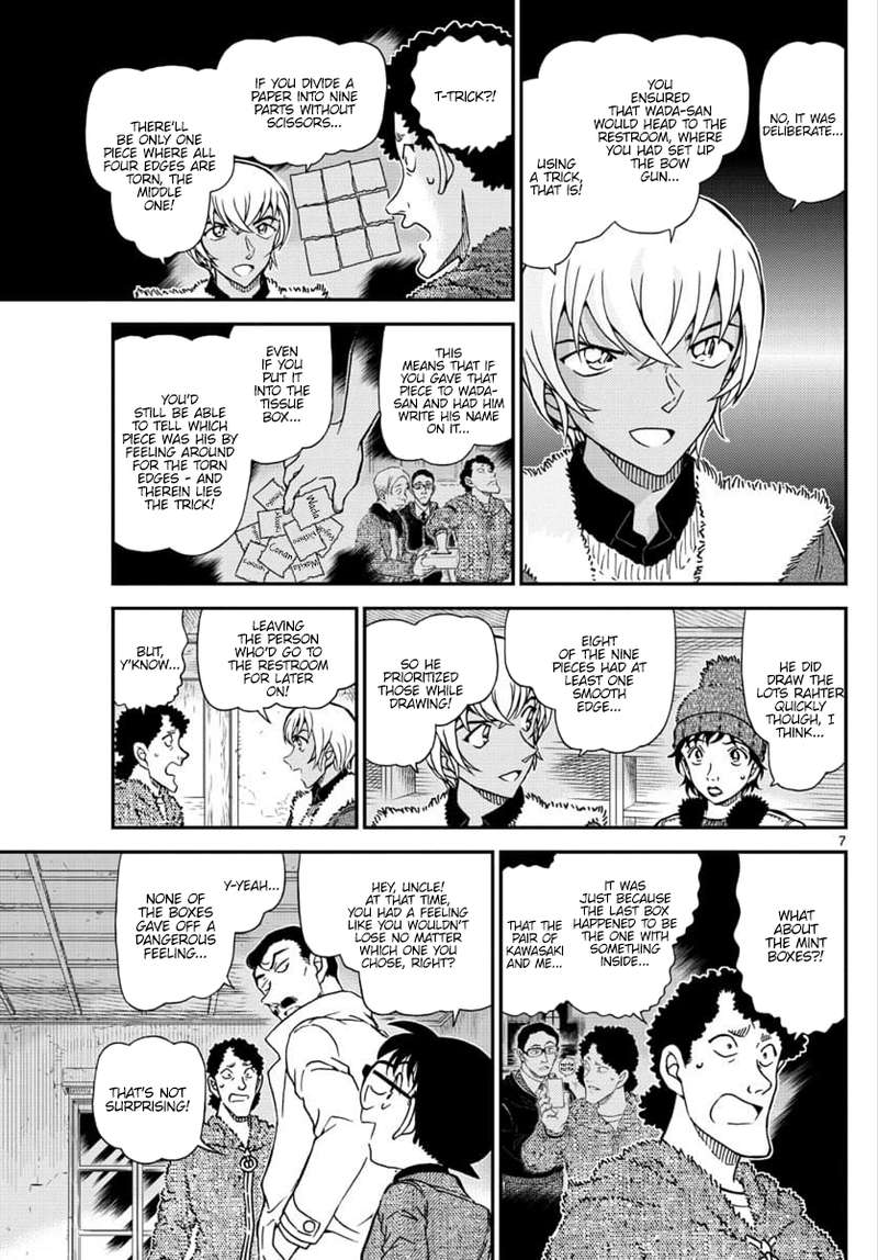Read Detective Conan Chapter 1031 A Dangerous Feeling - Page 7 For Free In The Highest Quality