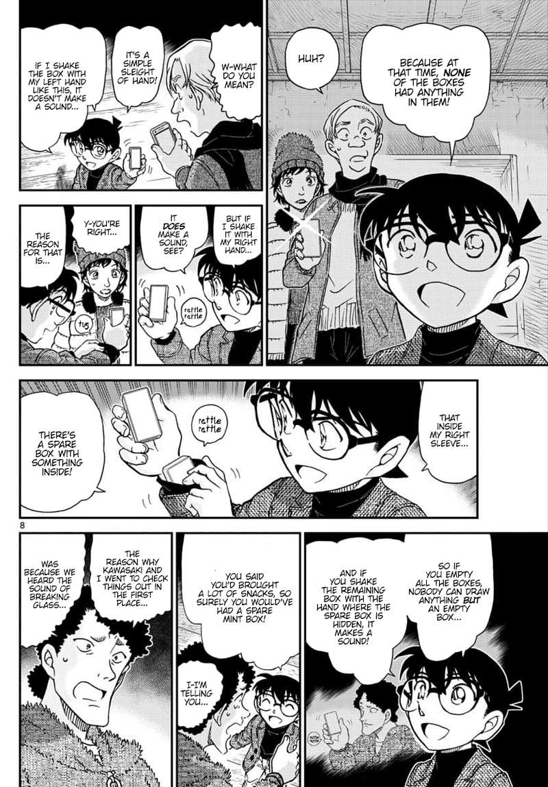 Read Detective Conan Chapter 1031 A Dangerous Feeling - Page 8 For Free In The Highest Quality