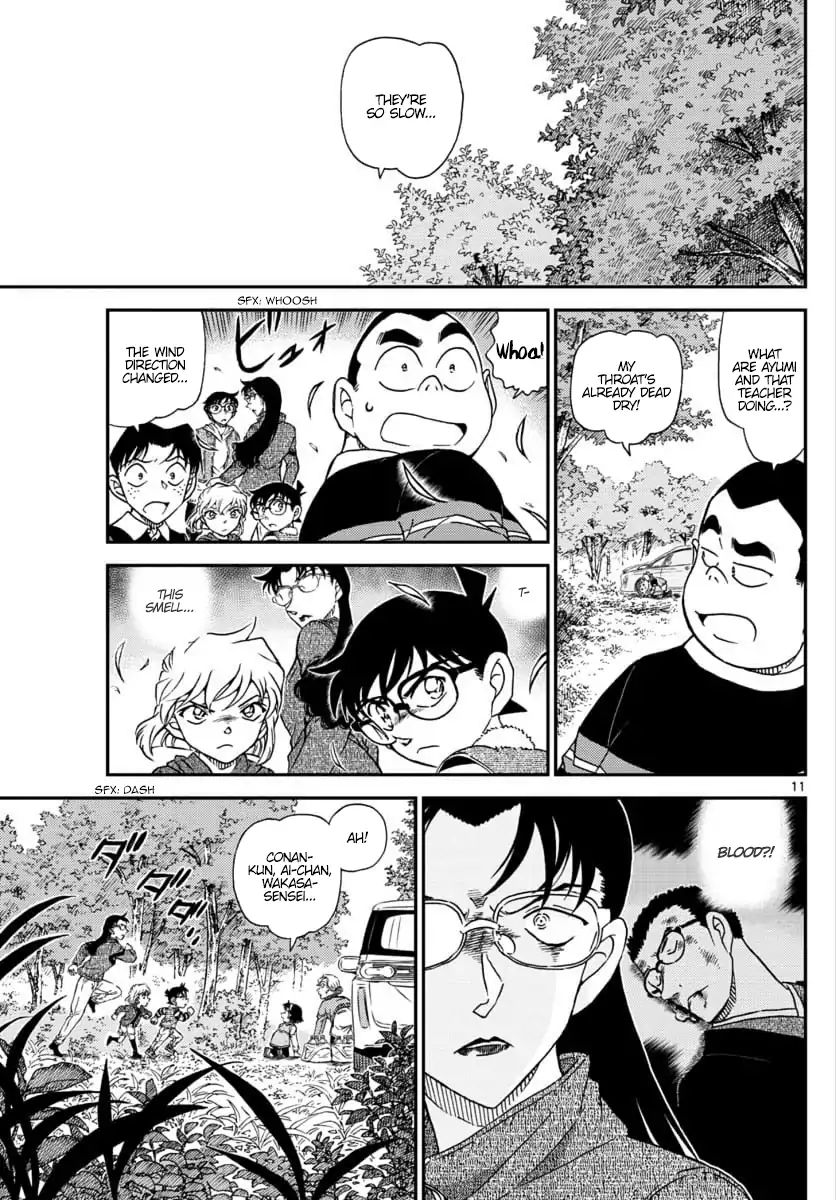 Read Detective Conan Chapter 1032 Collecting Edible Wild Plants - Page 12 For Free In The Highest Quality