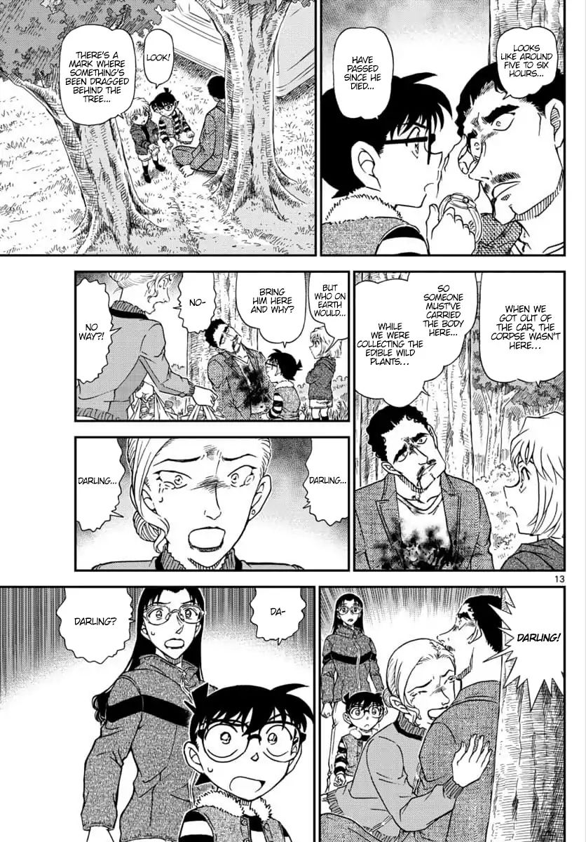 Read Detective Conan Chapter 1032 Collecting Edible Wild Plants - Page 14 For Free In The Highest Quality