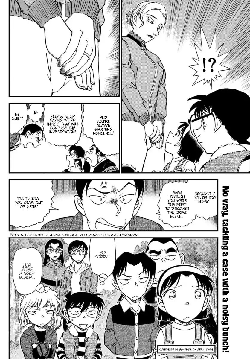 Read Detective Conan Chapter 1032 Collecting Edible Wild Plants - Page 17 For Free In The Highest Quality