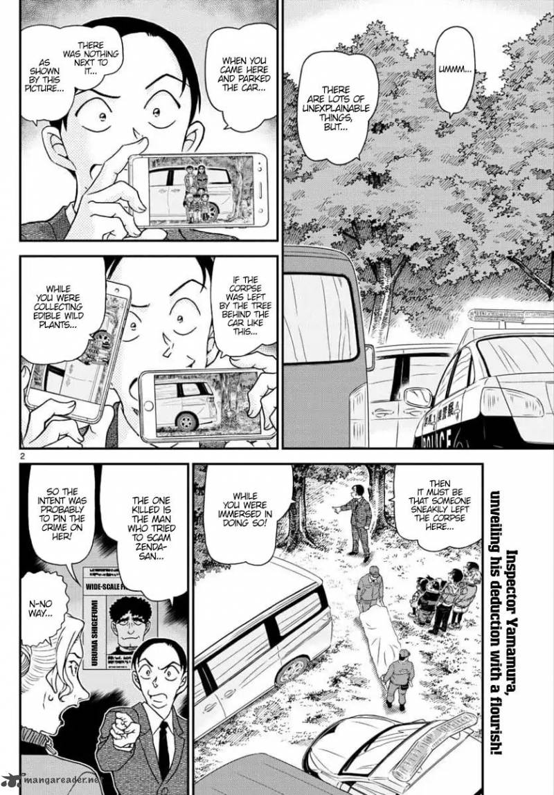 Read Detective Conan Chapter 1034 Since You Re Clumsy - Page 2 For Free In The Highest Quality
