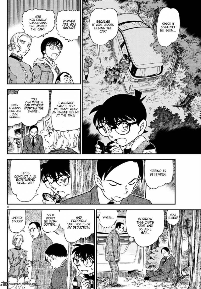 Read Detective Conan Chapter 1034 Since You Re Clumsy - Page 6 For Free In The Highest Quality
