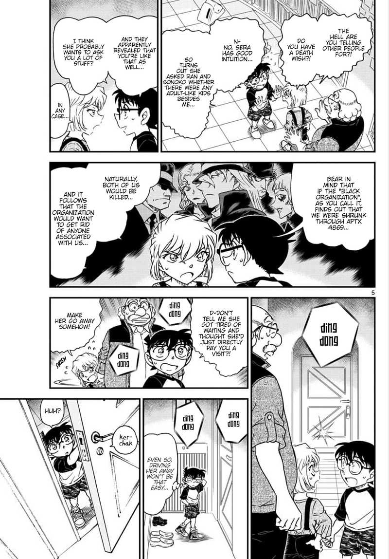 Read Detective Conan Chapter 1035 The Carved Black Lacquer Tray - Page 6 For Free In The Highest Quality