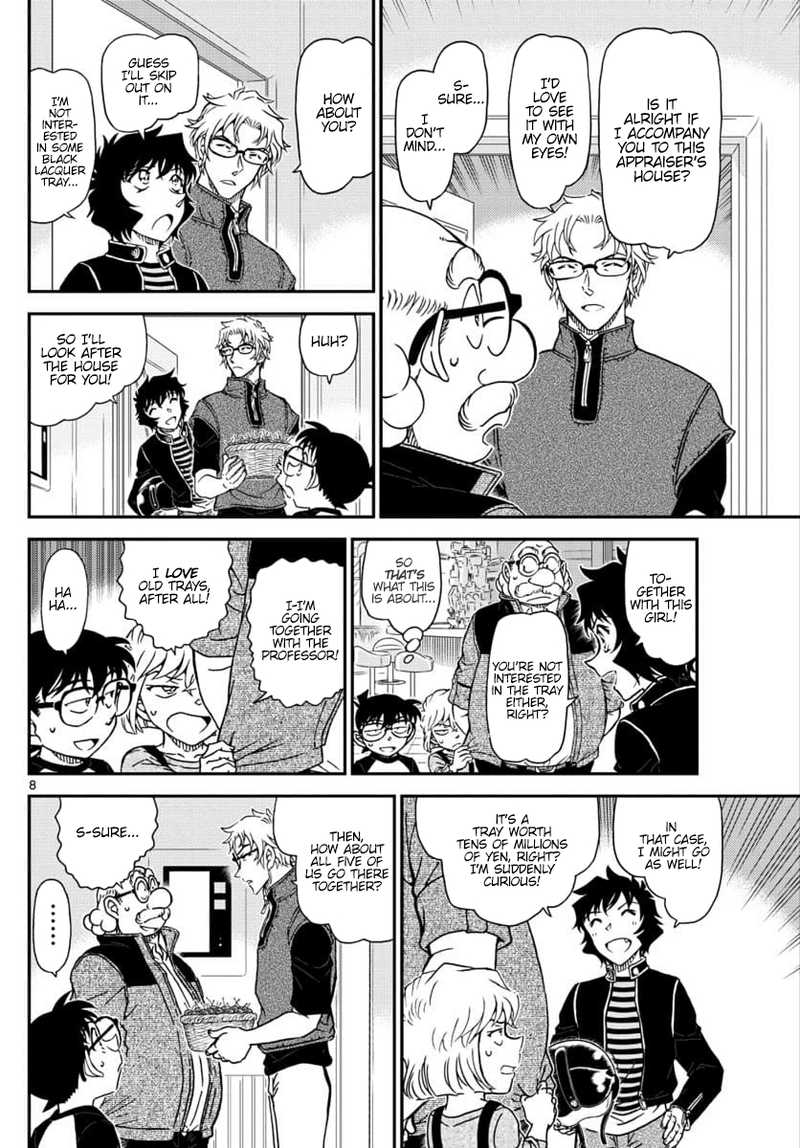 Read Detective Conan Chapter 1035 The Carved Black Lacquer Tray - Page 9 For Free In The Highest Quality