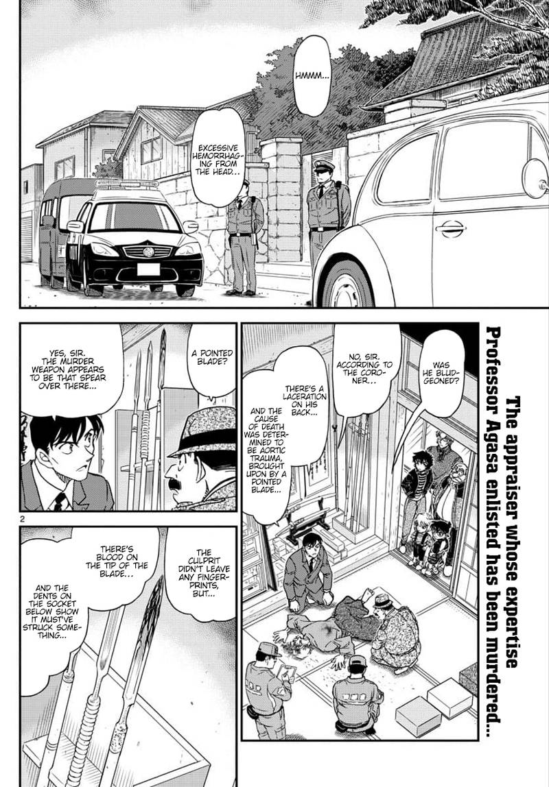 Read Detective Conan Chapter 1036 An Adult Like Child - Page 2 For Free In The Highest Quality