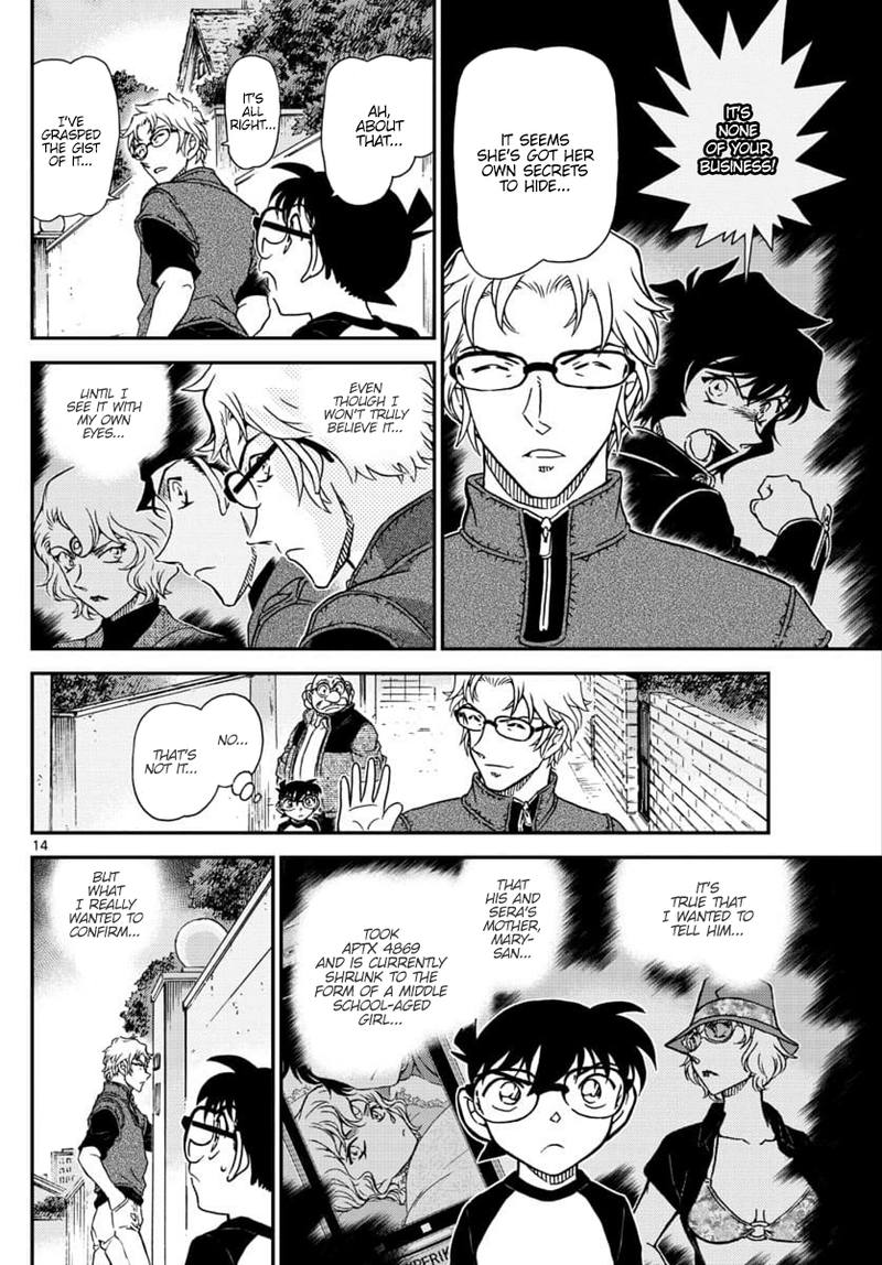 Read Detective Conan Chapter 1038 Show Dont Hide - Page 14 For Free In The Highest Quality