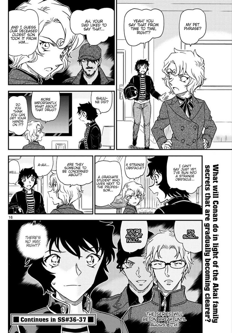 Read Detective Conan Chapter 1038 Show Dont Hide - Page 16 For Free In The Highest Quality