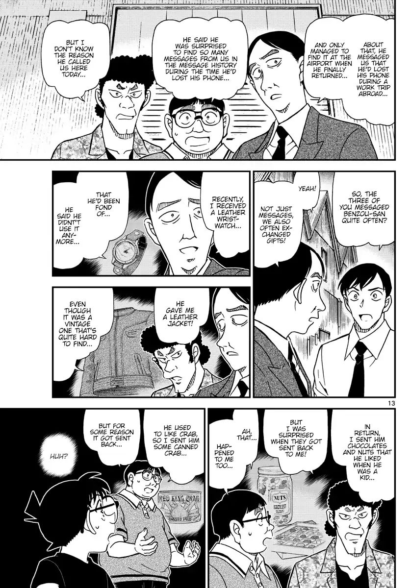 Read Detective Conan Chapter 1041 Brothers Reuniting After Thirty Years - Page 13 For Free In The Highest Quality