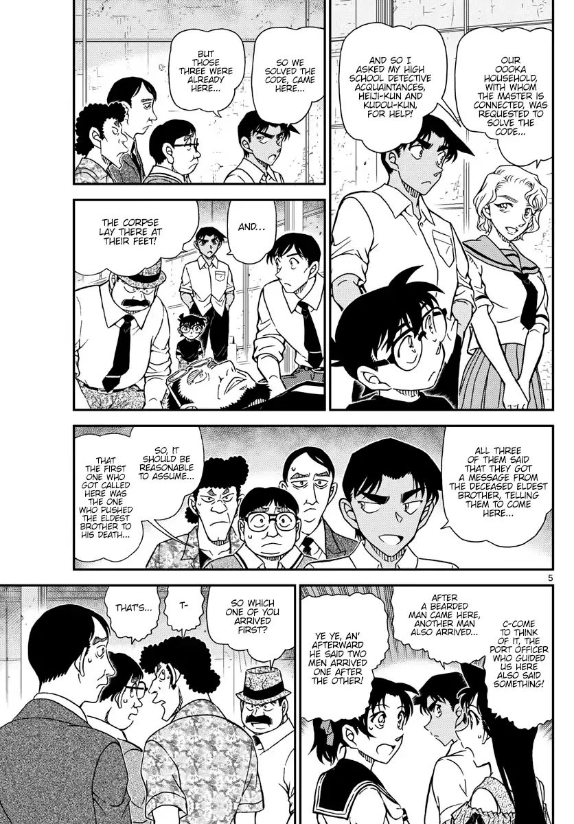 Read Detective Conan Chapter 1041 Brothers Reuniting After Thirty Years - Page 5 For Free In The Highest Quality
