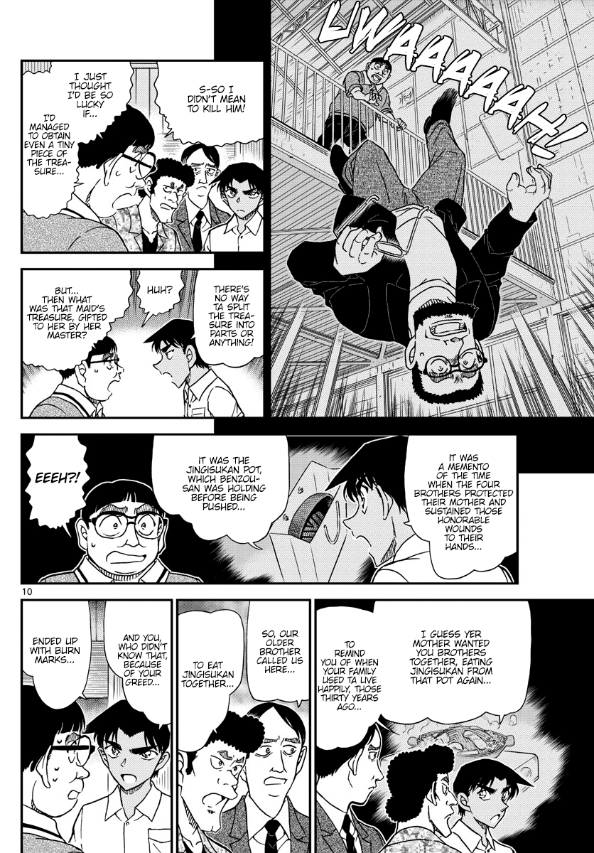 Read Detective Conan Chapter 1042 The Jingisukan of Memories - Page 10 For Free In The Highest Quality