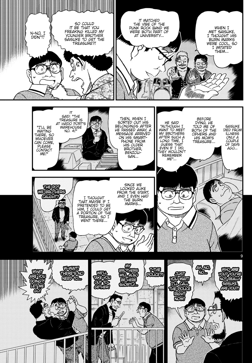 Read Detective Conan Chapter 1042 The Jingisukan of Memories - Page 9 For Free In The Highest Quality
