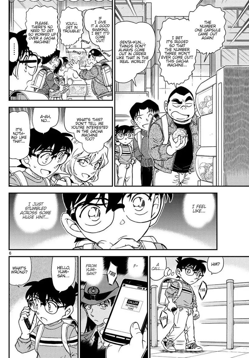Read Detective Conan Chapter 1045 The Meijins Hand - Page 6 For Free In The Highest Quality
