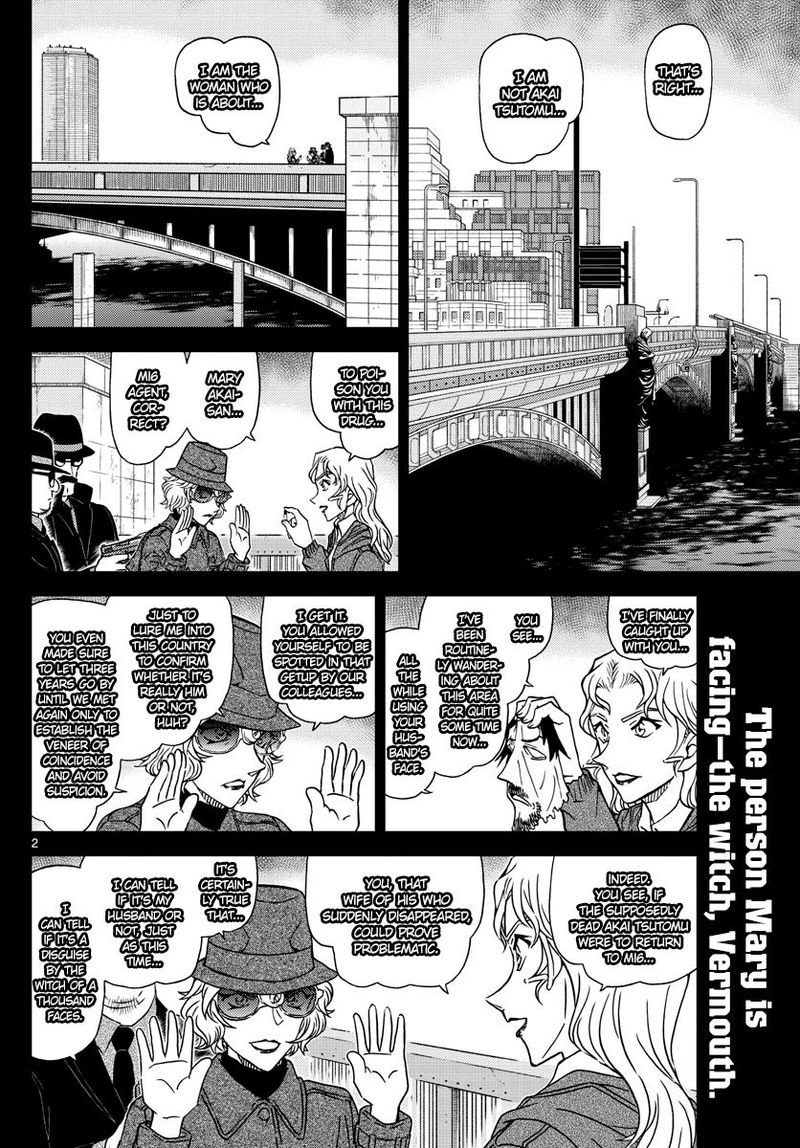 Read Detective Conan Chapter 1049 It's Unbelievable! - Page 2 For Free In The Highest Quality