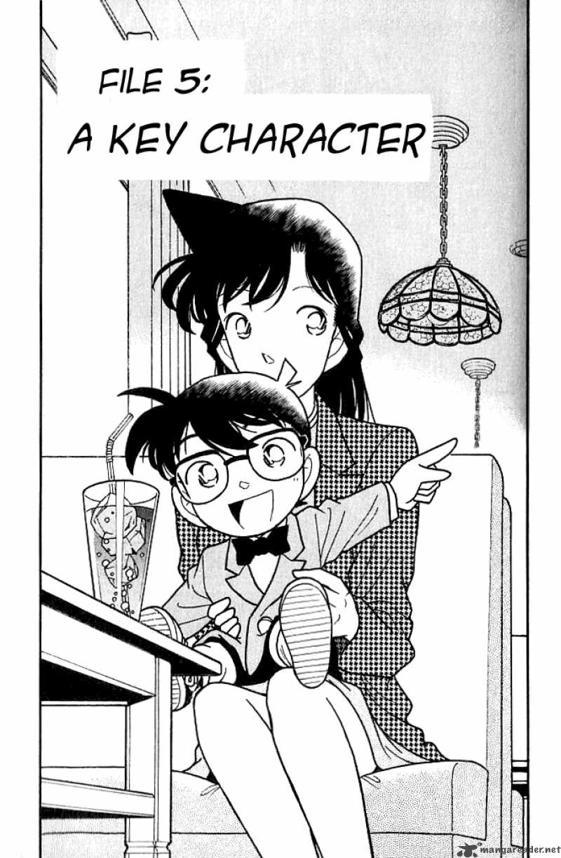 Read Detective Conan Chapter 105 A Key Character - Page 1 For Free In The Highest Quality
