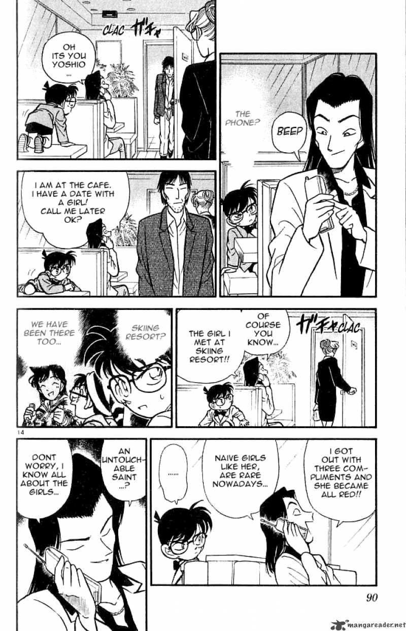 Read Detective Conan Chapter 105 A Key Character - Page 14 For Free In The Highest Quality