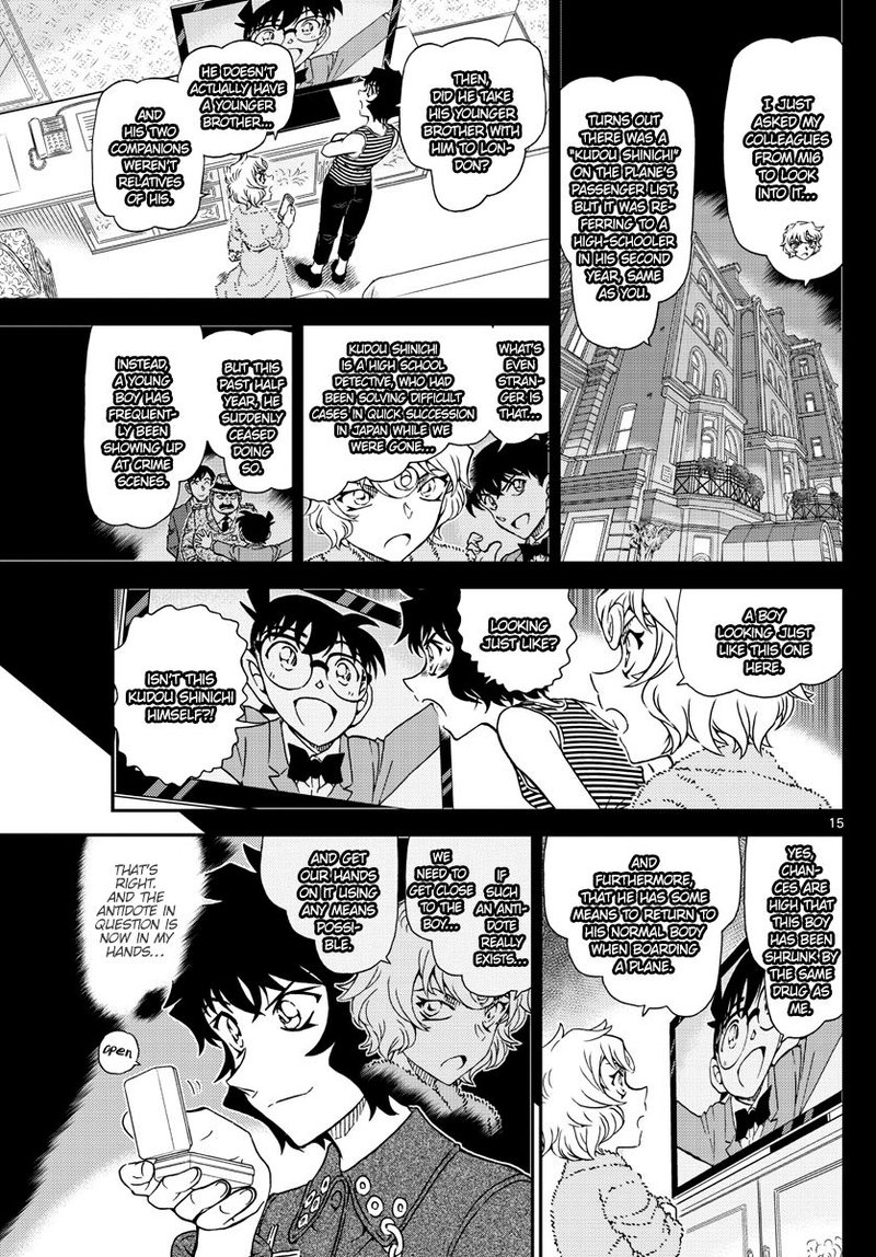 Read Detective Conan Chapter 1050 Apprentice & Wizard - Page 16 For Free In The Highest Quality