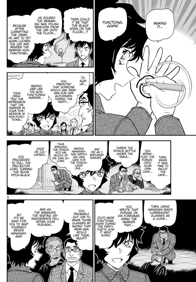 Read Detective Conan Chapter 1050 Apprentice & Wizard - Page 9 For Free In The Highest Quality