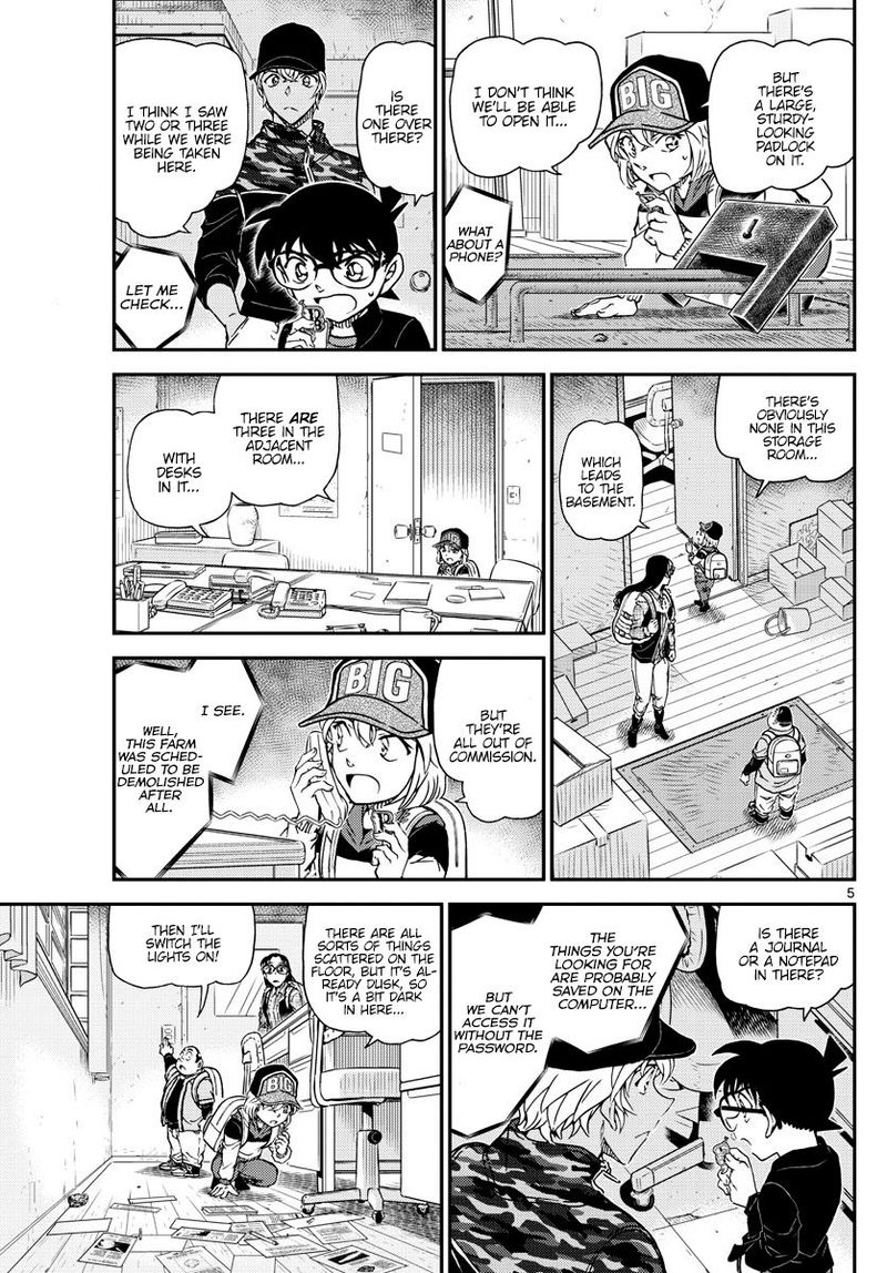 Read Detective Conan Chapter 1053 Light - Page 5 For Free In The Highest Quality
