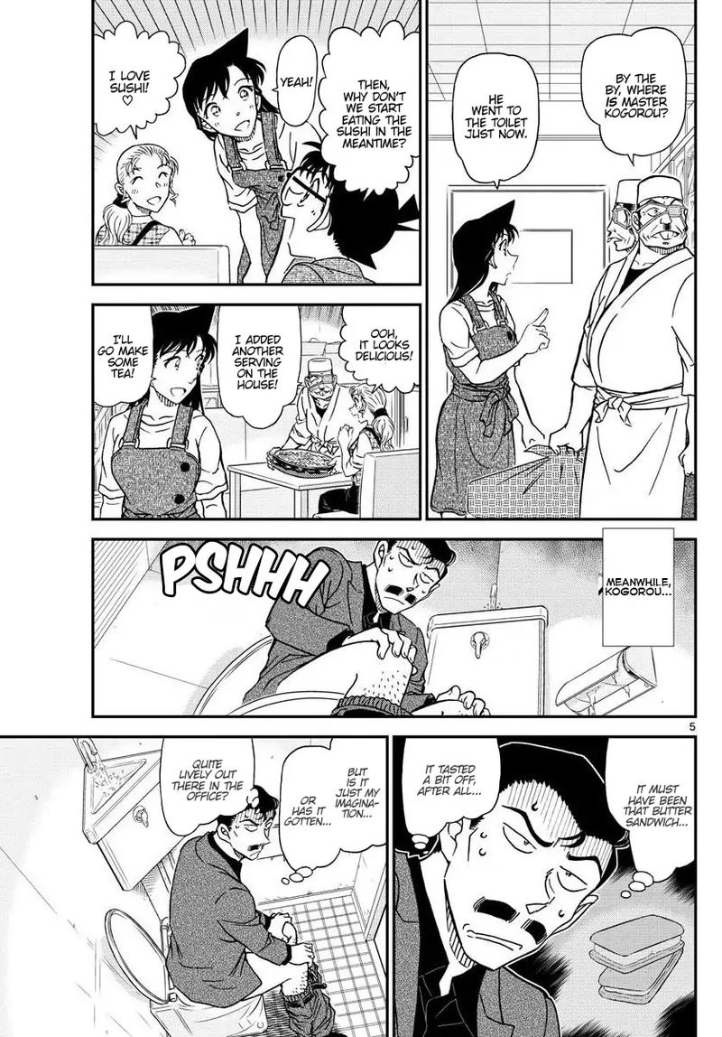 Read Detective Conan Chapter 1056 A locked-room murder in the attic - Page 5 For Free In The Highest Quality