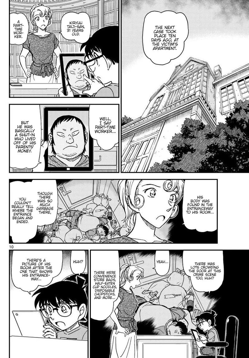 Read Detective Conan Chapter 1058 A Deduction Show on TV?! - Page 10 For Free In The Highest Quality