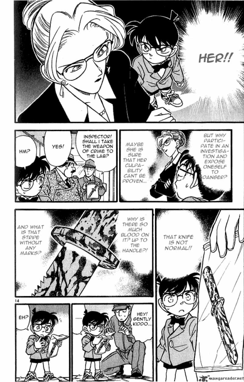 Read Detective Conan Chapter 106 The Weapon of the Crime - Page 14 For Free In The Highest Quality
