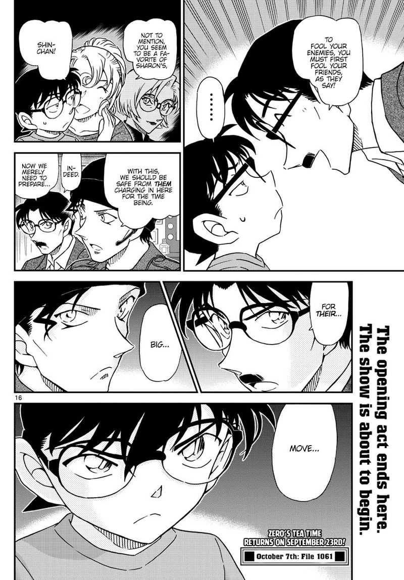 Read Detective Conan Chapter 1060 The Show is about to begin - Page 16 For Free In The Highest Quality