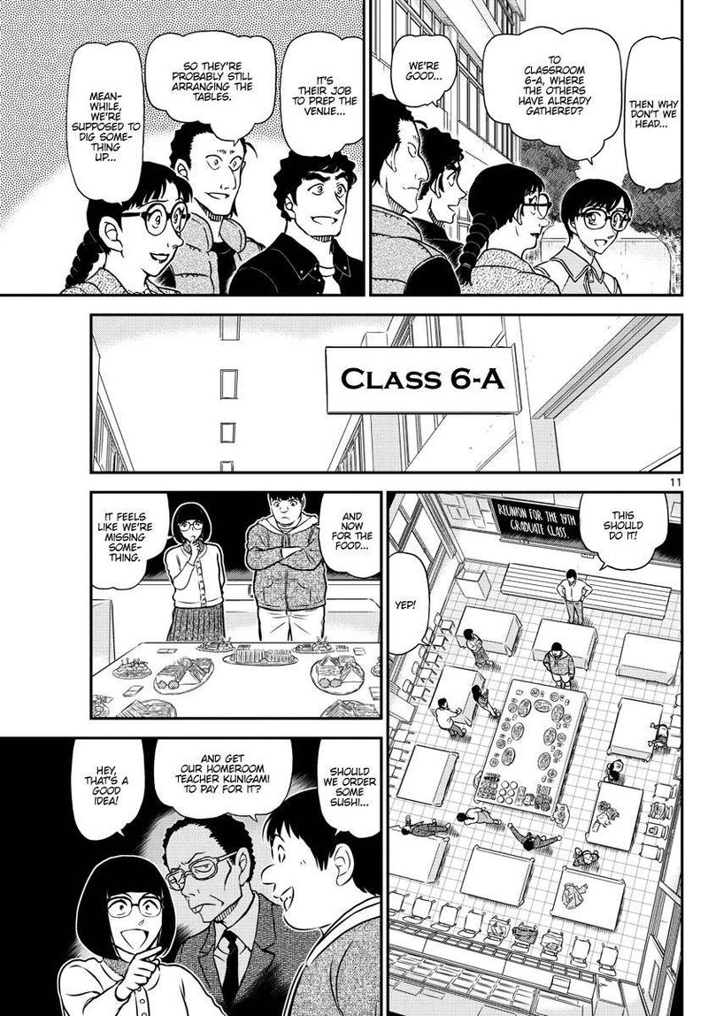 Read Detective Conan Chapter 1070 To Think We'd Meet at Such a Place... - Page 11 For Free In The Highest Quality