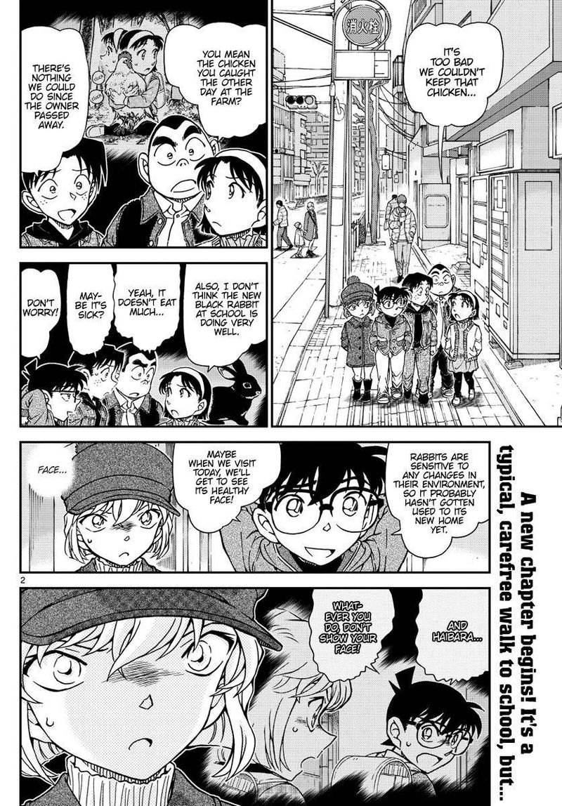 Read Detective Conan Chapter 1070 To Think We'd Meet at Such a Place... - Page 2 For Free In The Highest Quality