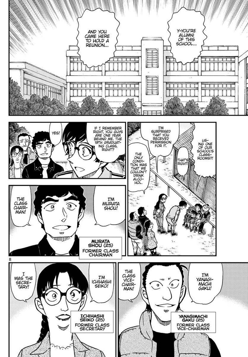 Read Detective Conan Chapter 1070 To Think We'd Meet at Such a Place... - Page 8 For Free In The Highest Quality