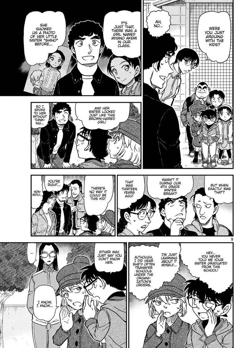 Read Detective Conan Chapter 1070 To Think We'd Meet at Such a Place... - Page 9 For Free In The Highest Quality