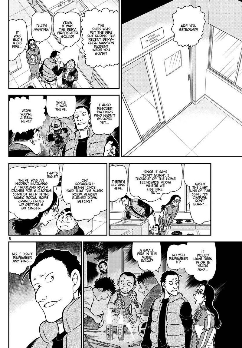 Read Detective Conan Chapter 1071 Time Capsule - Page 8 For Free In The Highest Quality