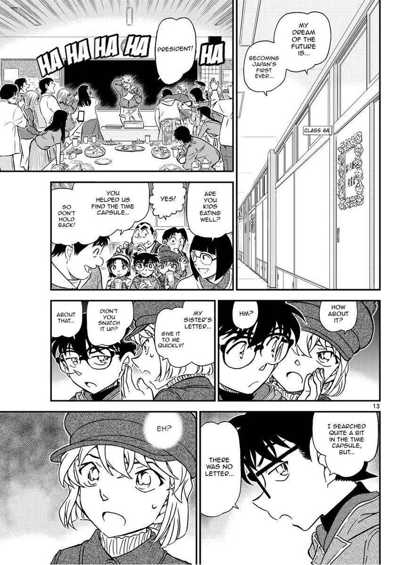 Read Detective Conan Chapter 1072 The Popular Girl of Class 6A - Page 13 For Free In The Highest Quality