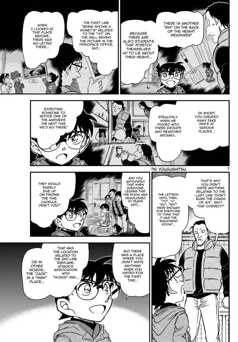 Read Detective Conan Chapter 1072 The Popular Girl of Class 6A - Page 7 For Free In The Highest Quality